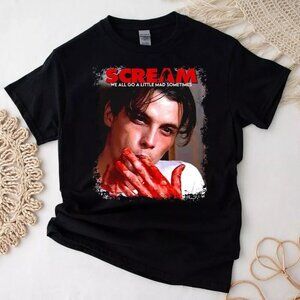 Scream Movie Billy Loomis Skeet Ulrich Horror Film Fan Gift Graphic T-Shirt 05